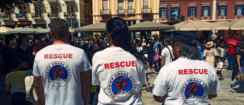 Υγειονομική κάλυψη από την Ε.Ο.Δ. Αργολίδας στην αφής της Ολυμπιακής Φλόγας στο&nbsp;Ναύπλιο.