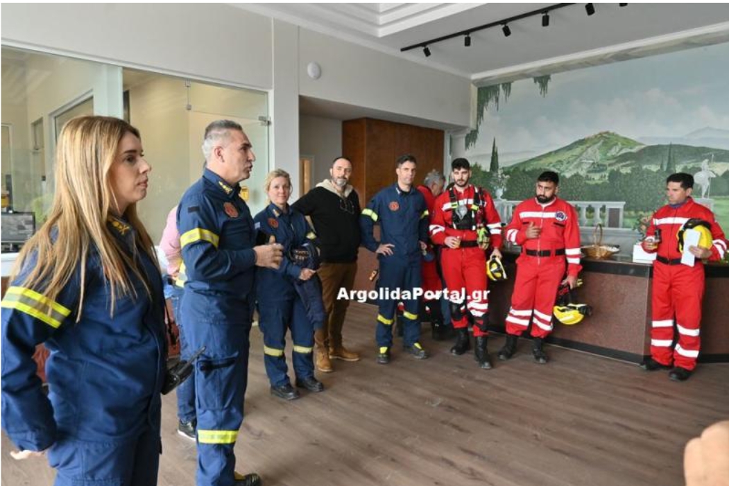 Συμμετοχή της Ελληνικής Ομάδας Διάσωσης Αργολίδας σε άσκηση ετοιμότητας στο&nbsp;Άργος